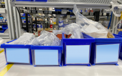 RFID Enabled Tracking of Raw Material in a 2 Bin Kanban System